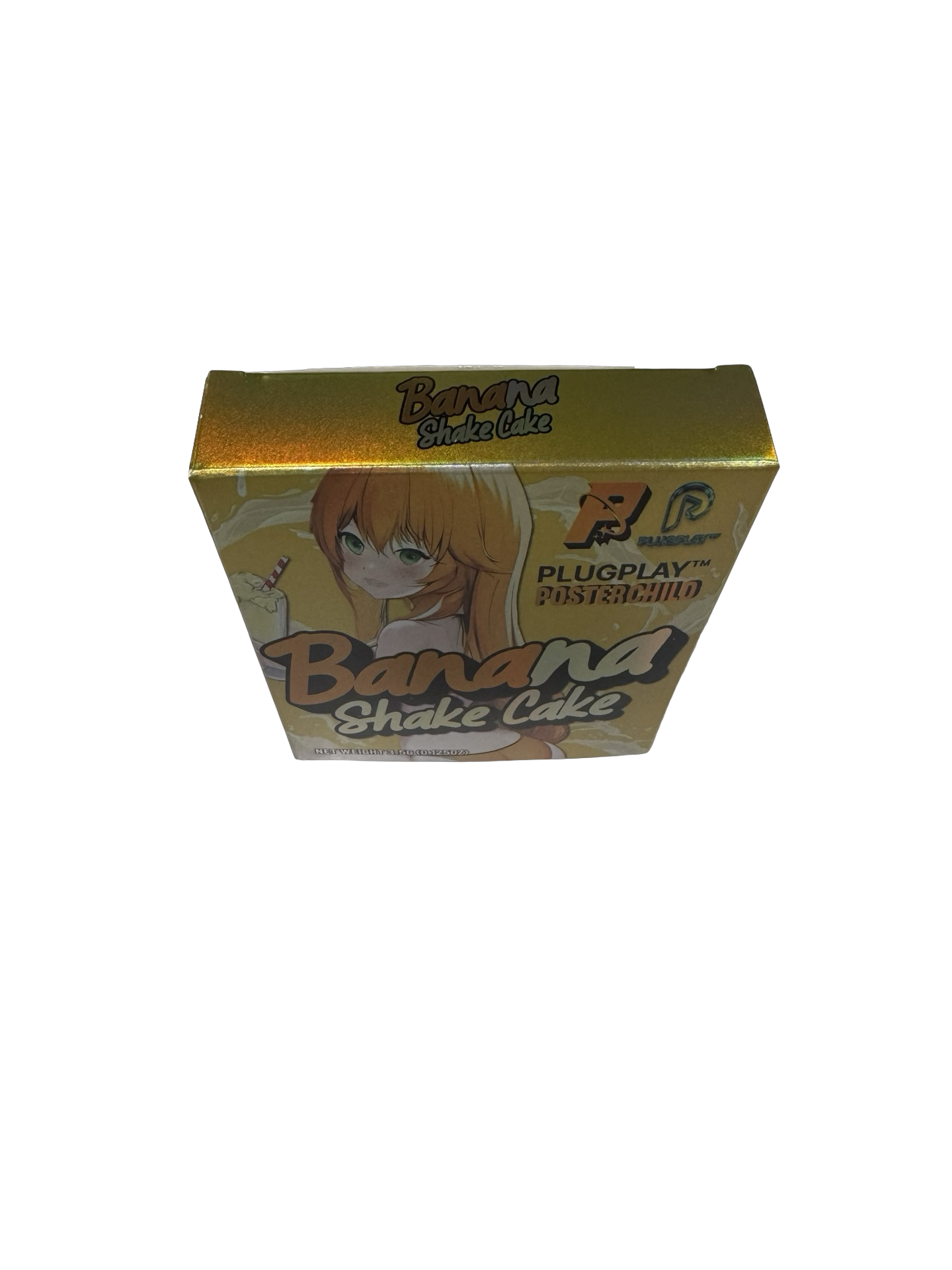 Banana Shake Cake 3.5g Mylar Bags & Boxes PlugPlay