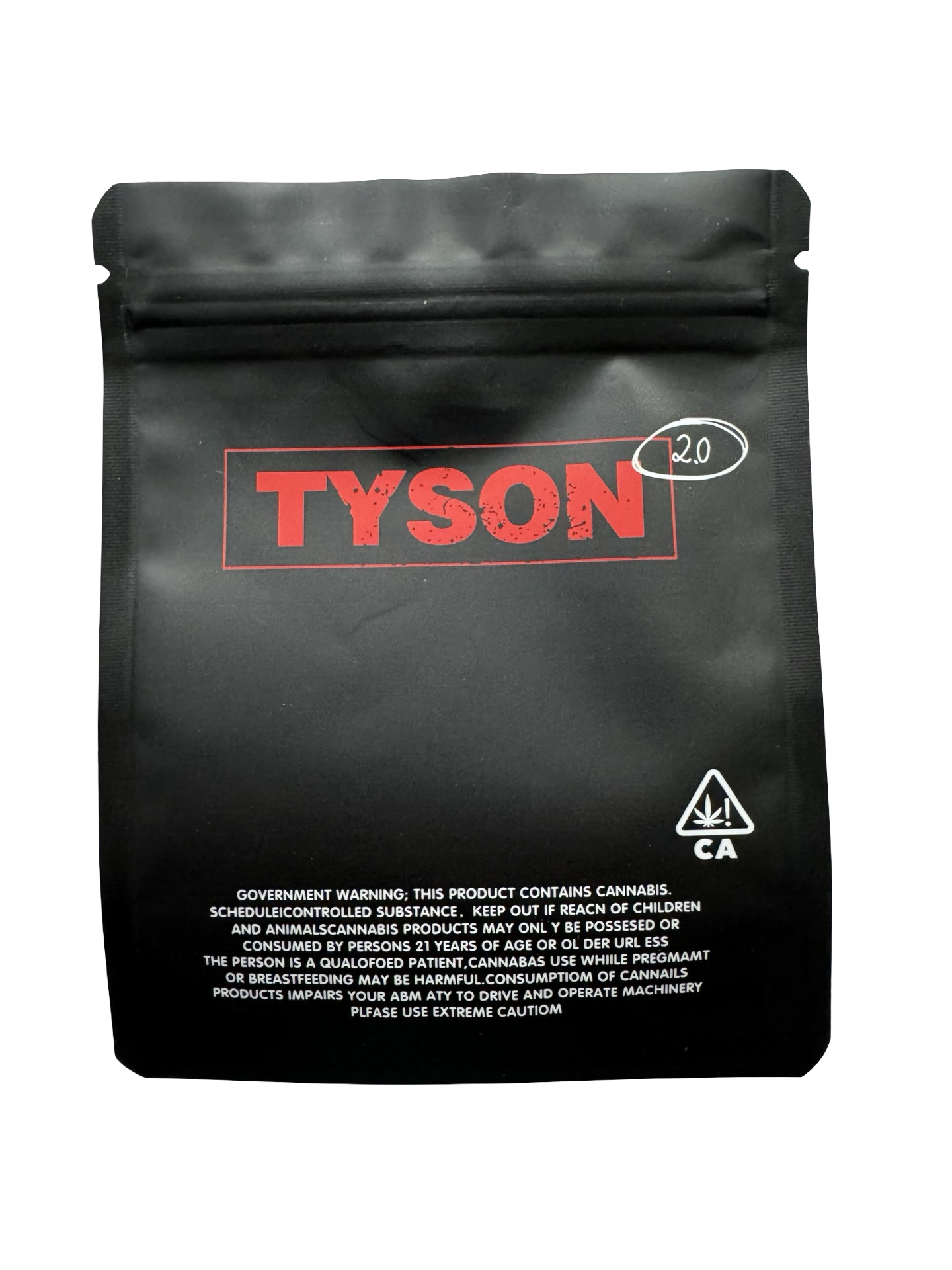 Knockout OG Mylar Bags 3.5g Tyson 2.0