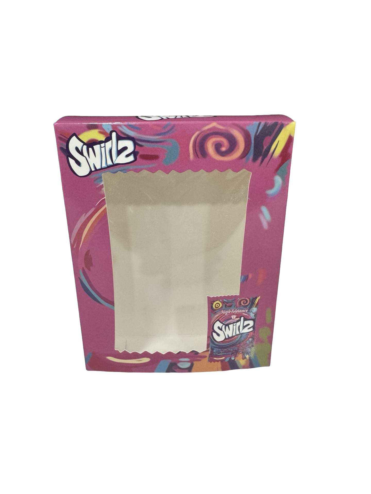 Swirlz 3.5g Mylar Bags & Boxes High Tolerance