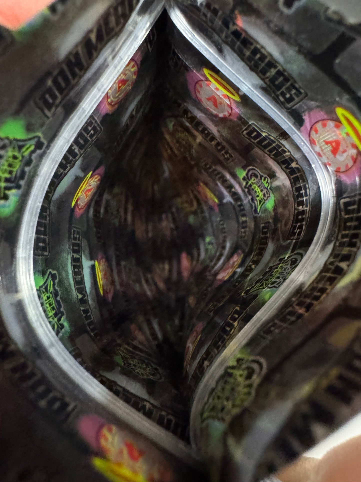 Acab 3 5G Mylar Bags Don Merfos — 3.5g pre‑printed mylar bag — interior view