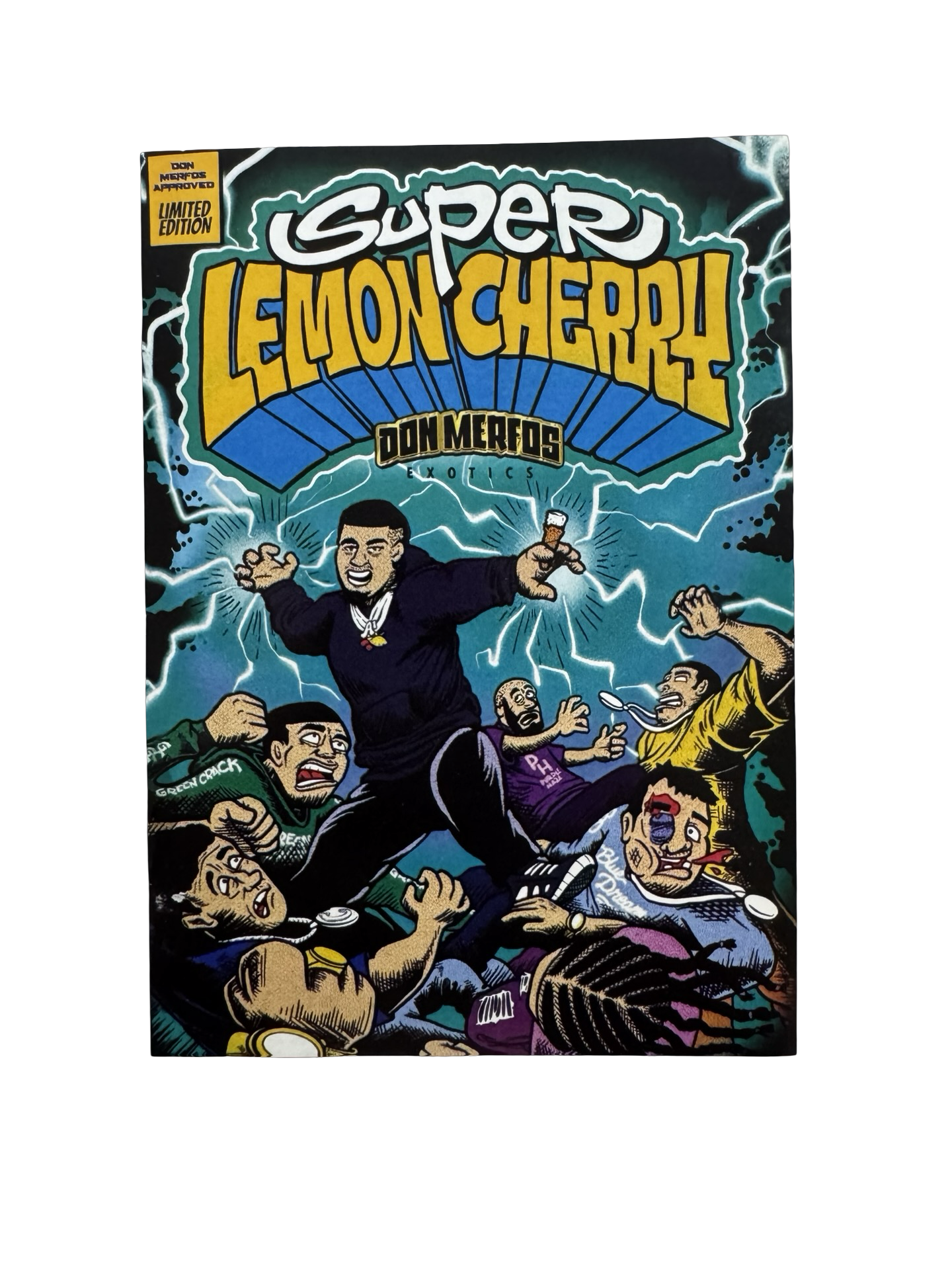 Super Lemon Cherry 3.5g Mylar Bags & Boxes Don Merfos
