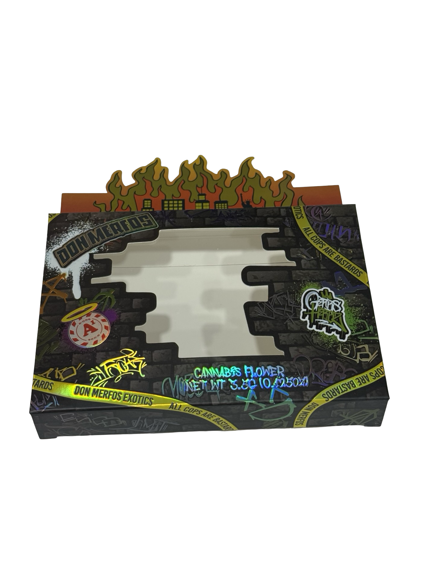 ACAB (All Cops Are Bastards) 3.5g Mylar Bags & Boxes Don Merfos