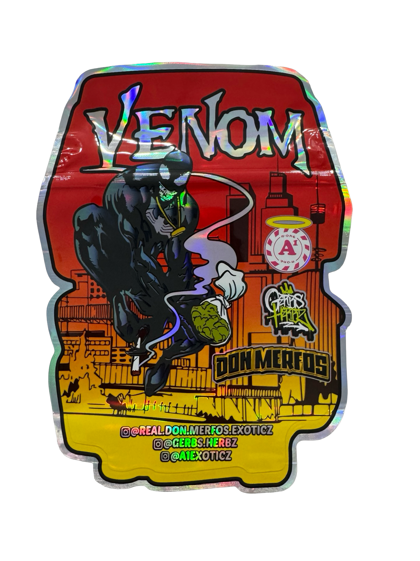 Candy Wars 3.5g Mylar Bags Don Merfos