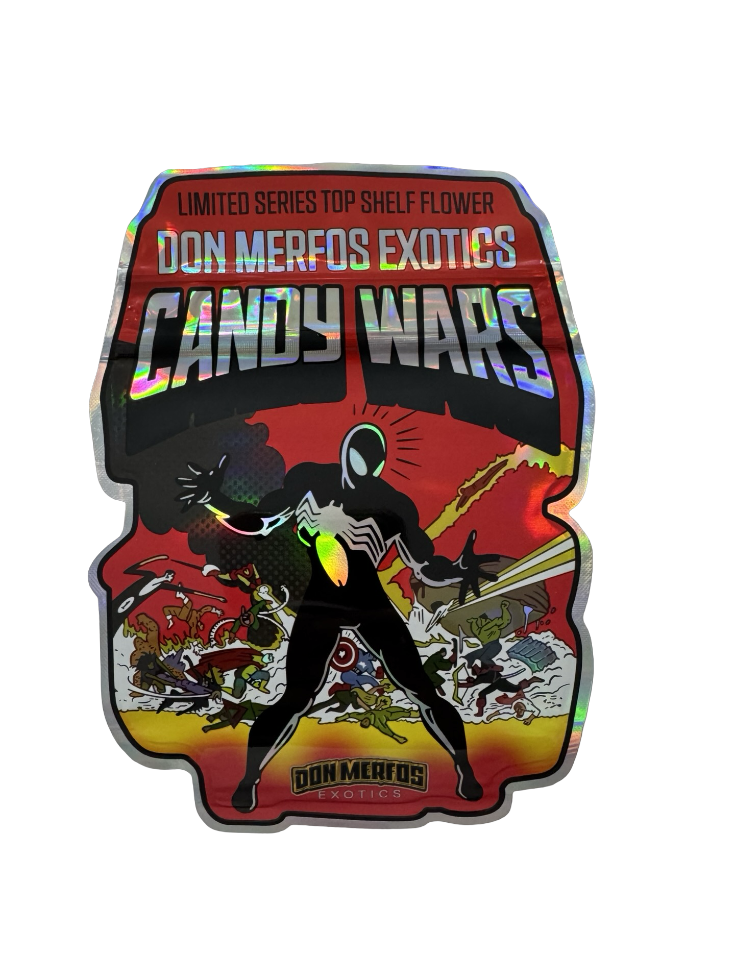 Candy Wars 3.5g Mylar Bags Don Merfos