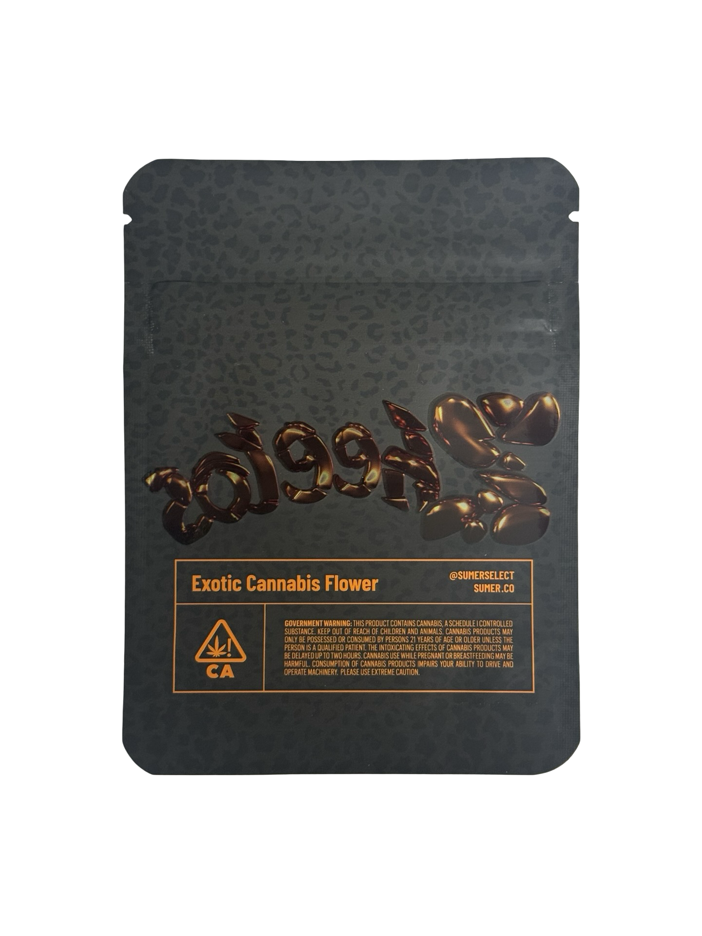 Zheetos Mylar Bags 3.5g Sumer