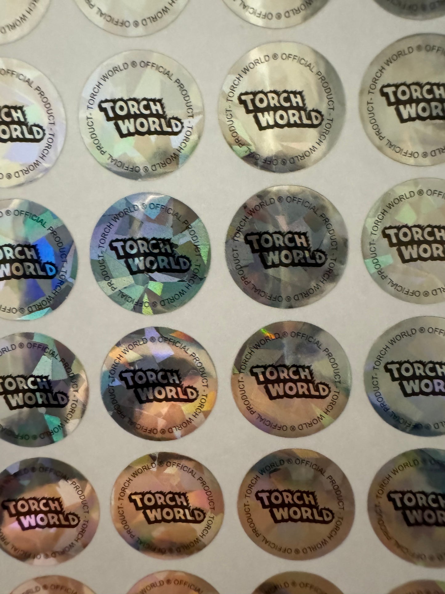 Torch World Sprinklez Holograms x 100