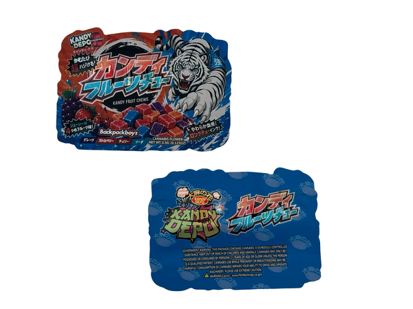 Kandy Fruit Chews Mylar Bags 3.5g Kandy Depo (Only $0.21 Each) — group shot