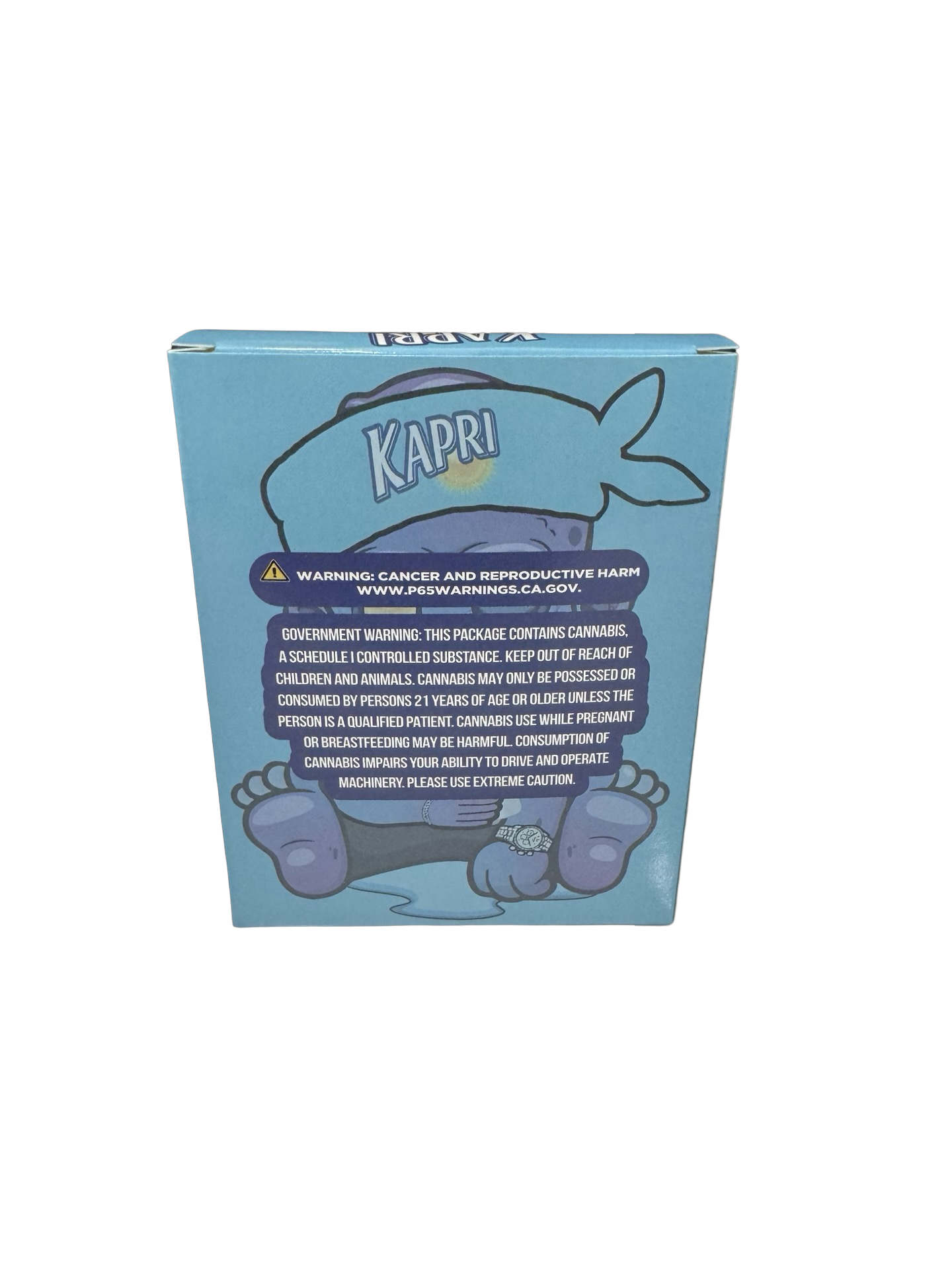 I Can’t Feel My Face (Kapri Edition) 3.5g Mylar Bags & Boxes High Tolerance back