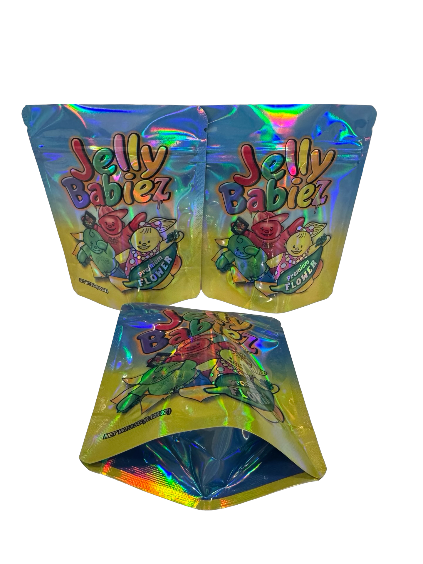 Jelly Babiez Mylar Bags 3.5g