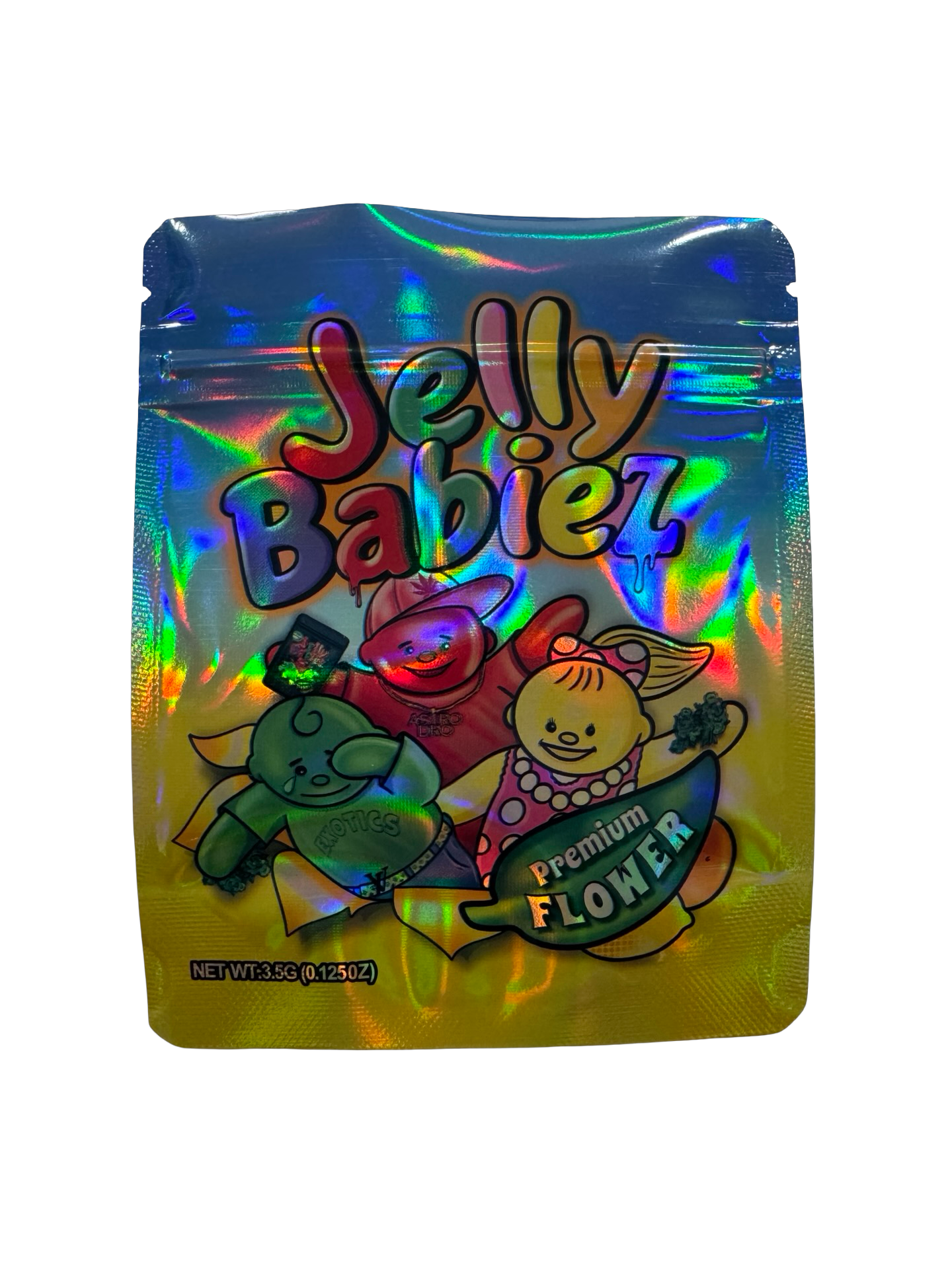 Jelly Babiez Mylar Bags 3.5g