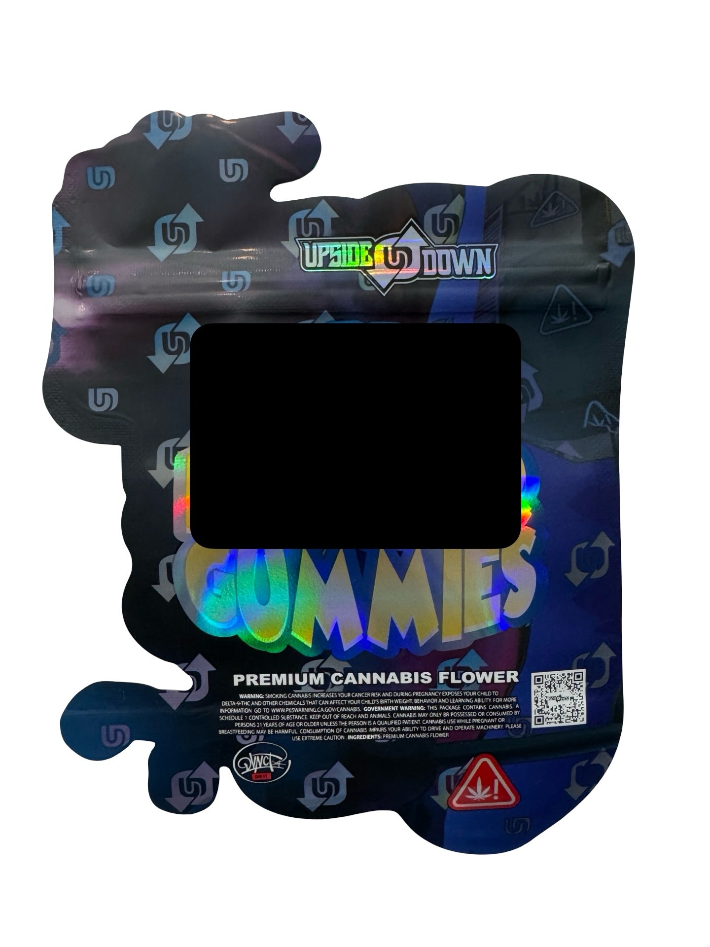 Jollliez Rancherz Gummies Mylar Bags 3.5g Upside Down