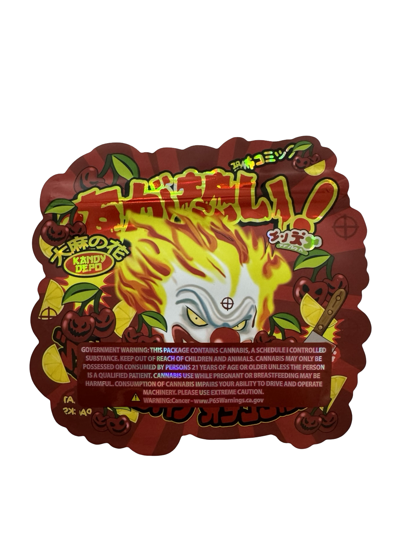 Killer Cherriez Mylar Bags 3.5g Kandy Depo