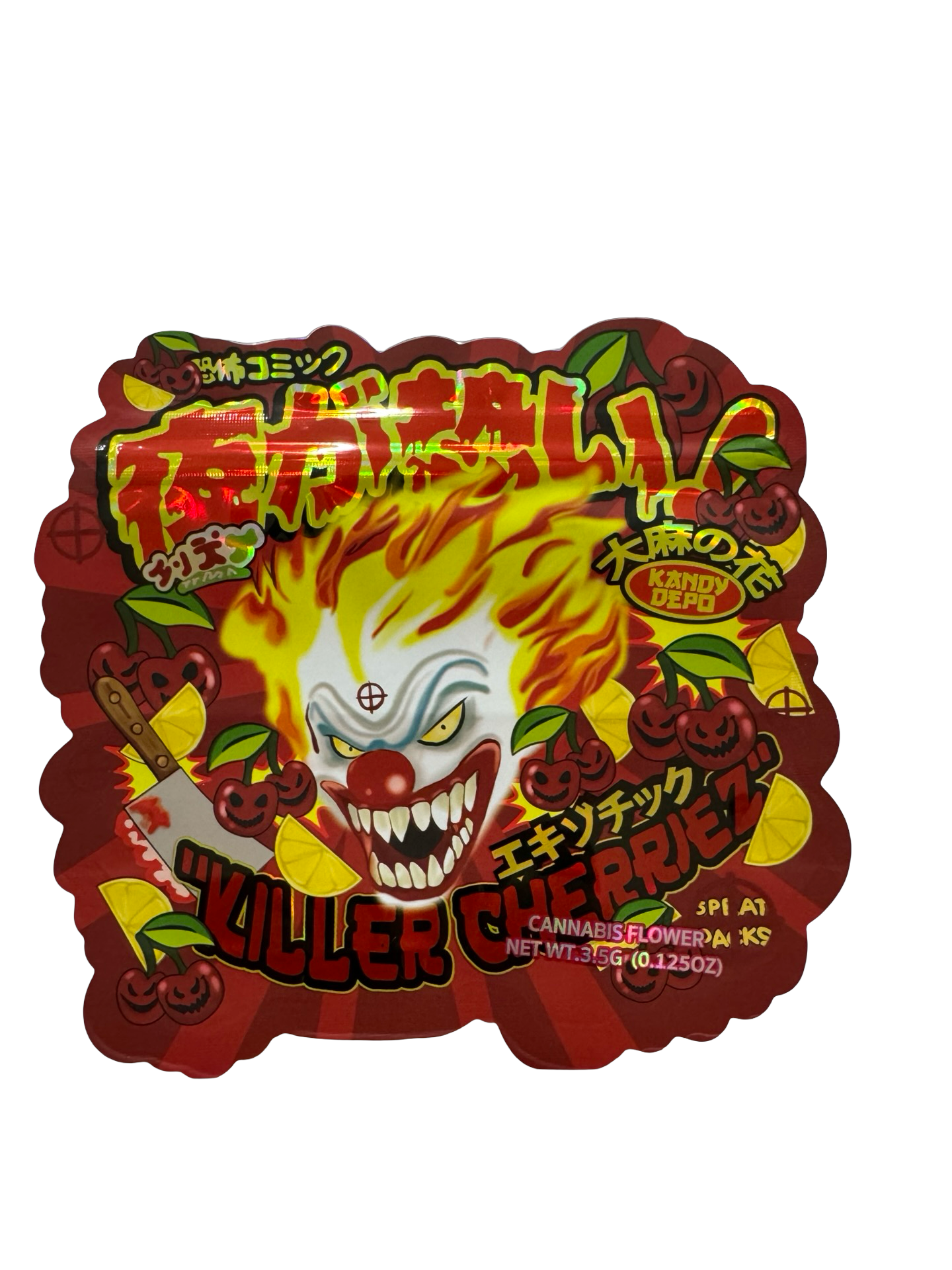 Killer Cherriez Mylar Bags 3.5g Kandy Depo