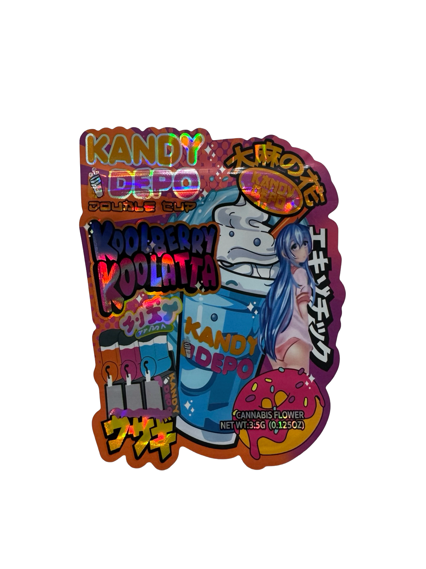 Koolberry Koolatta Mylar Bags 3.5g Kandy Depo
