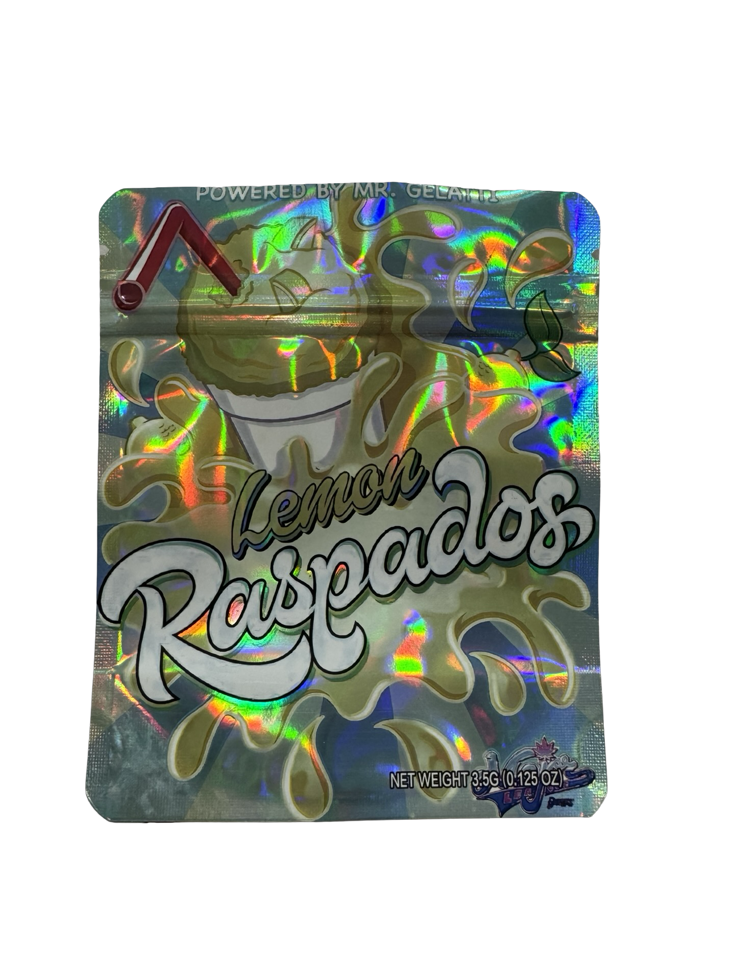 Lemon Raspados 3.5g Mylar Bags & Boxes Major League Exotics