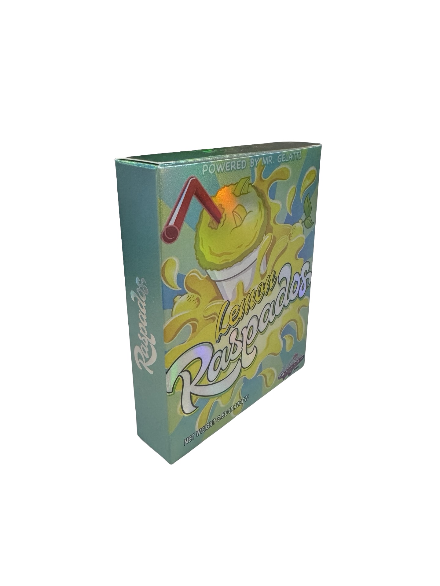 Lemon Raspados 3.5g Mylar Bags & Boxes Major League Exotics