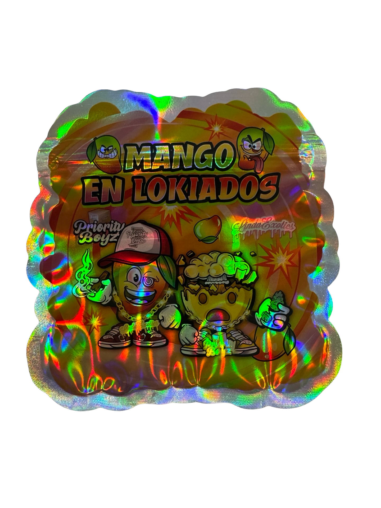 Mango En Lokiados Mylar Bags 3.5g Priority Boyz