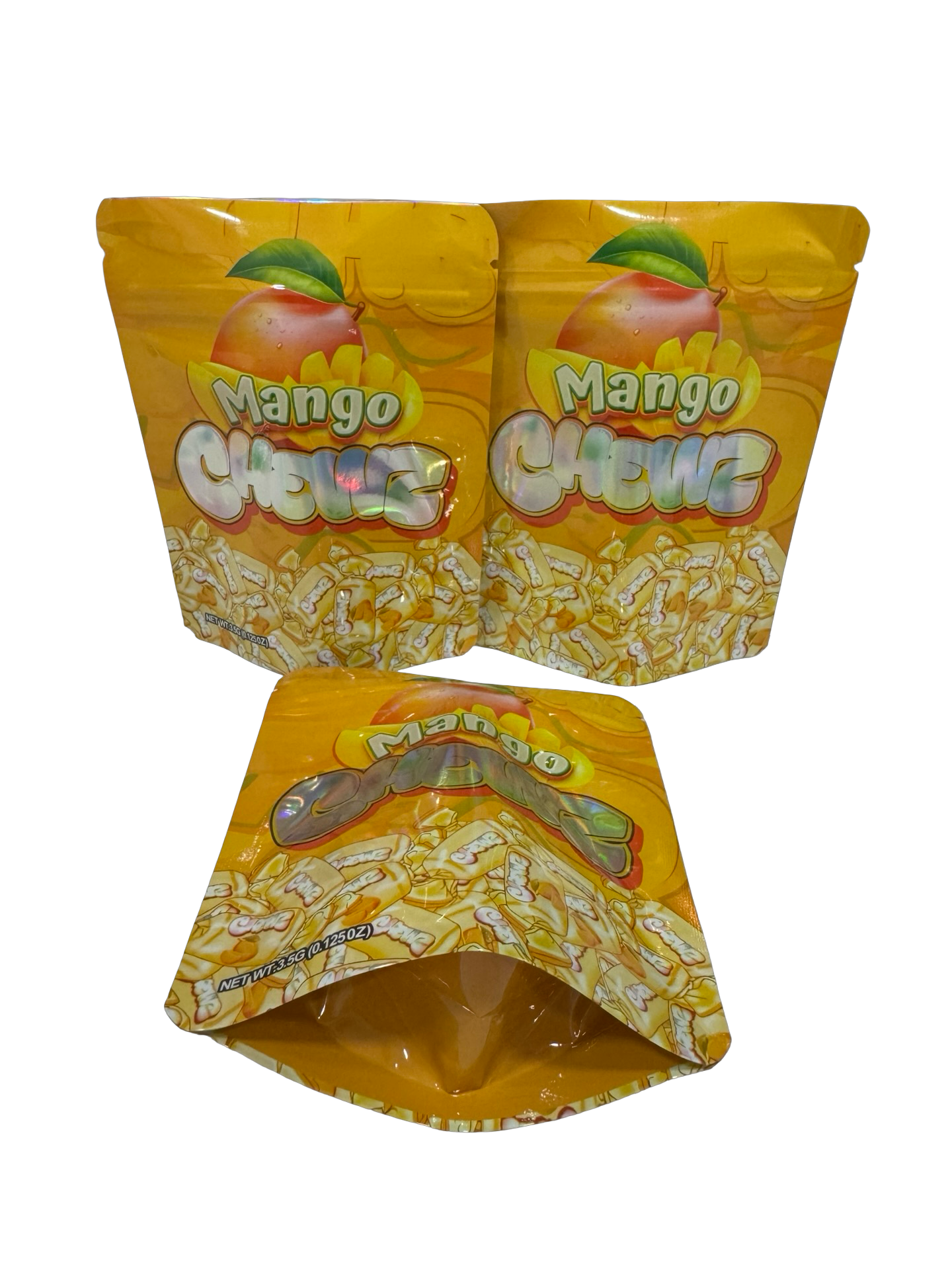 Mango Mylar Bags 3.5g Chewz