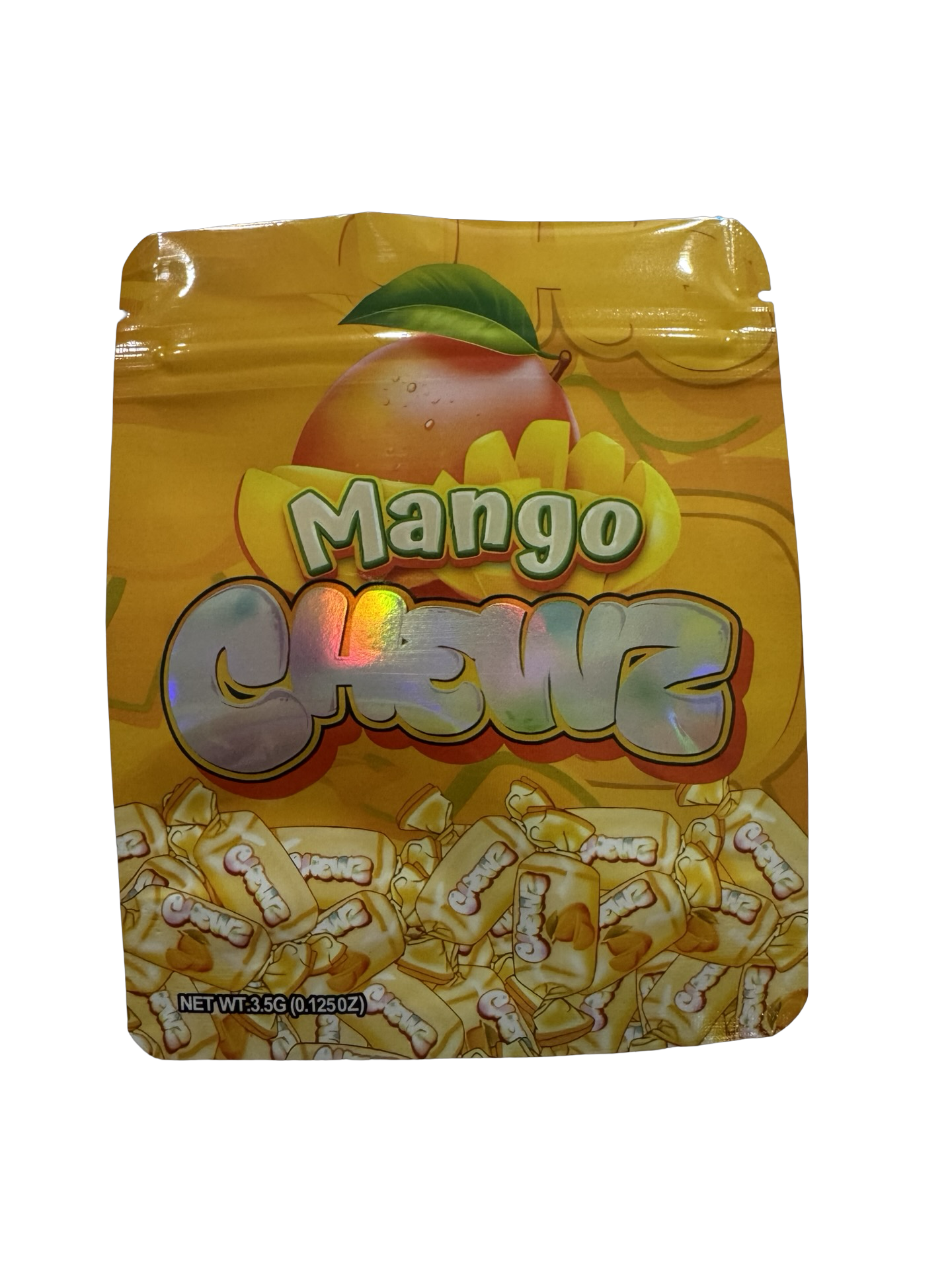 Mango Mylar Bags 3.5g Chewz