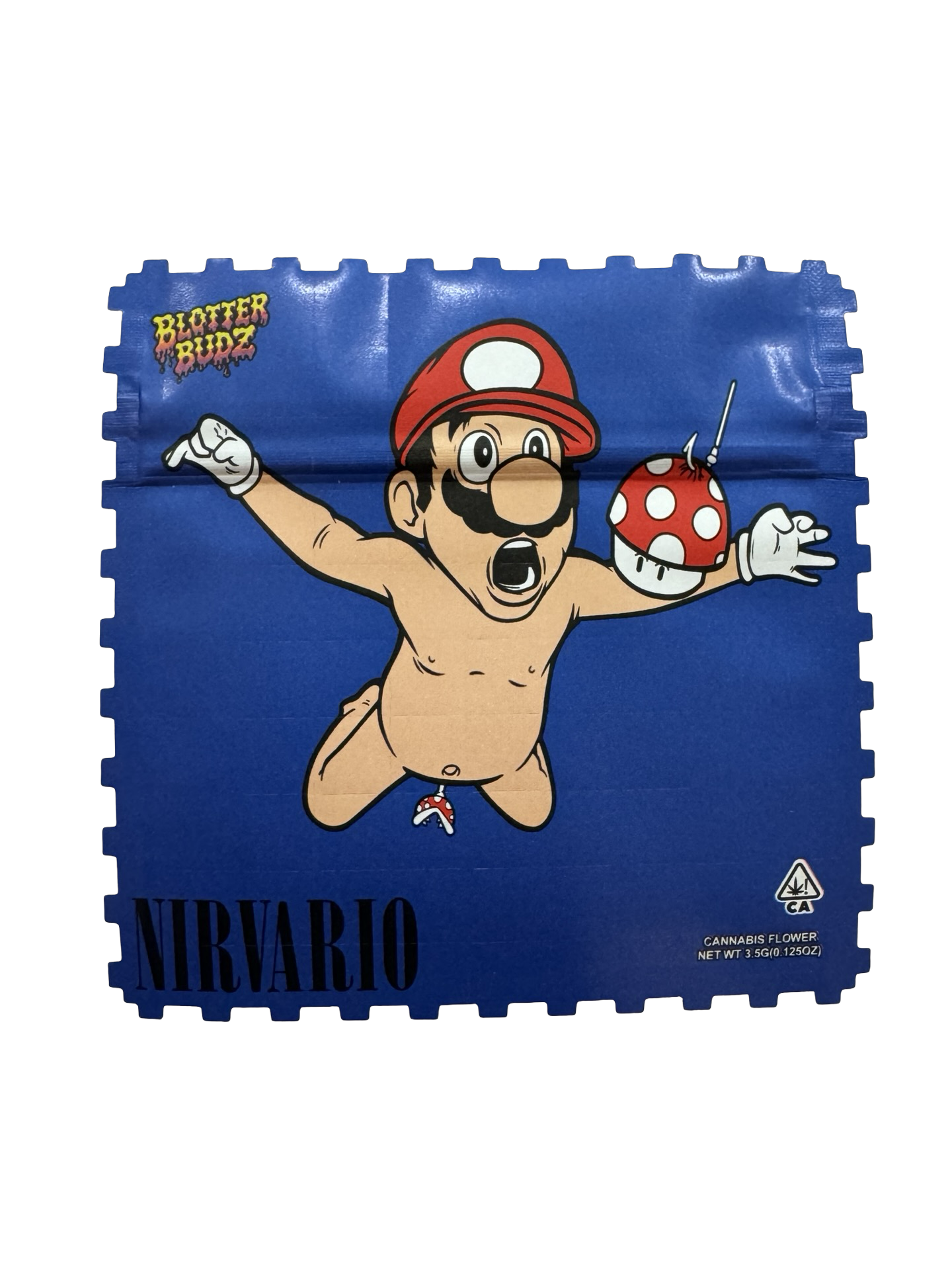 Nirvario Mylar Bags 3.5g Blotter Budz