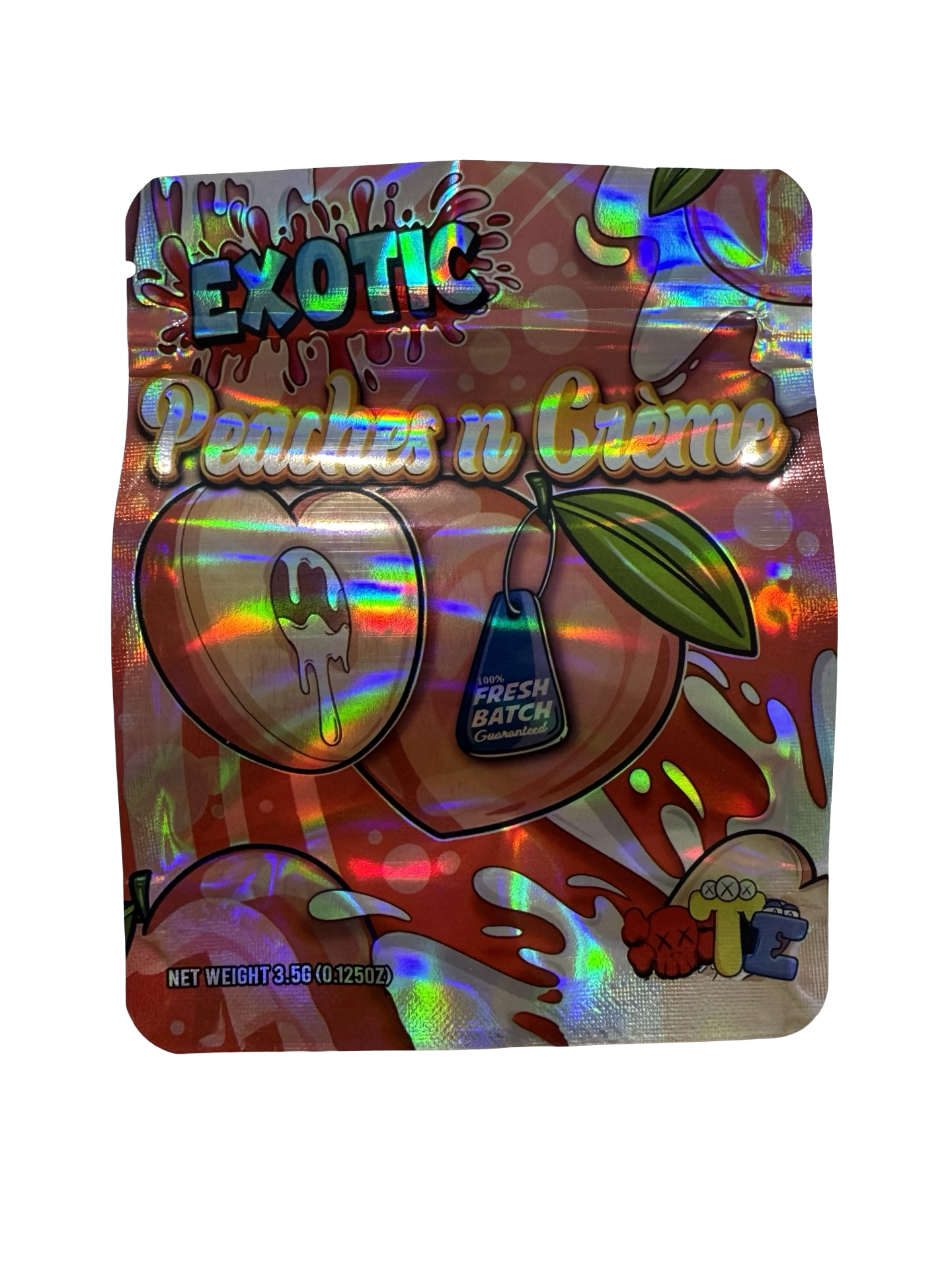 Peaches n Creme Mylar Bags 3.5g OTE