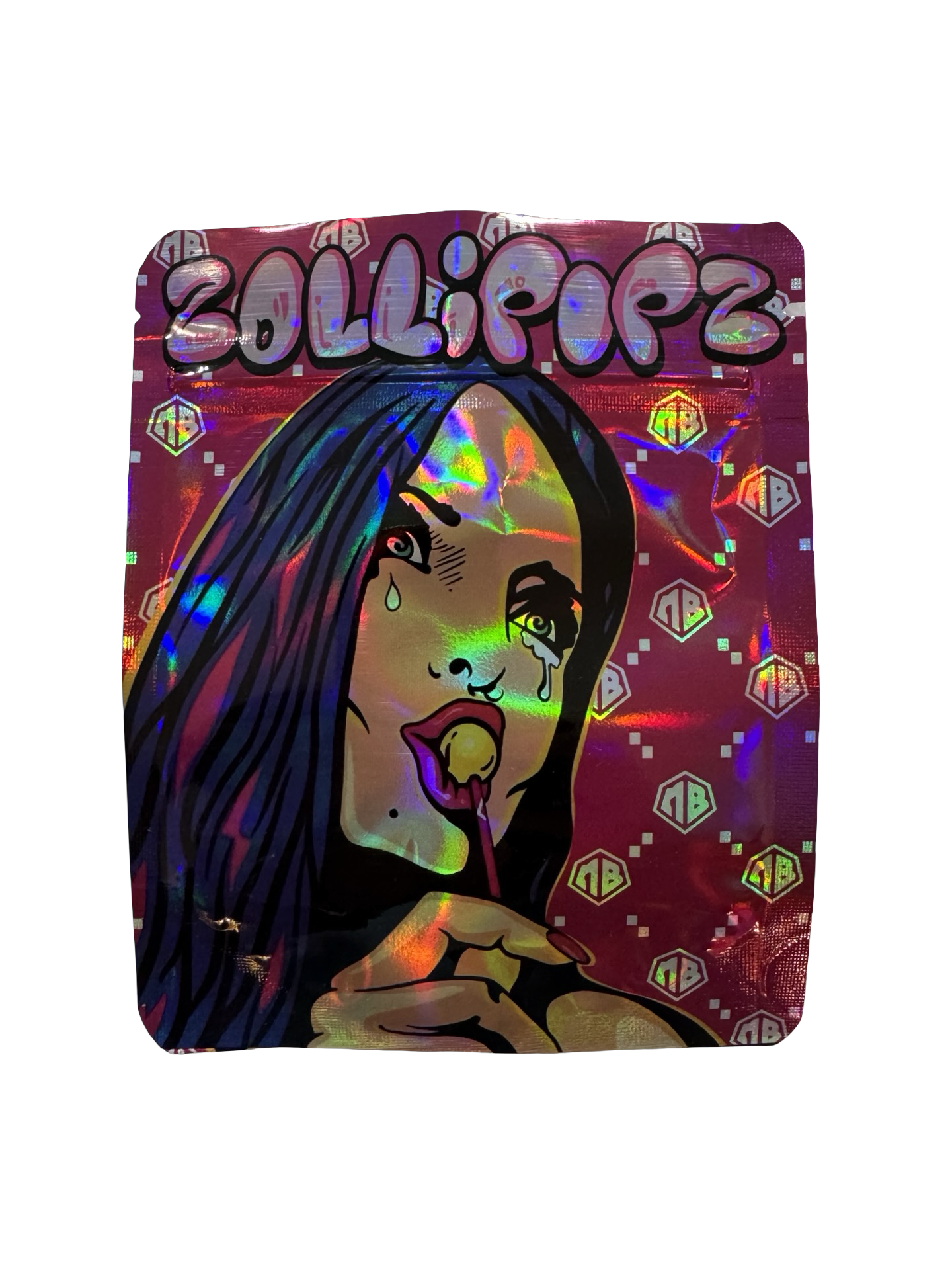 Pink Zollipopz Mylar Bags 3.5g