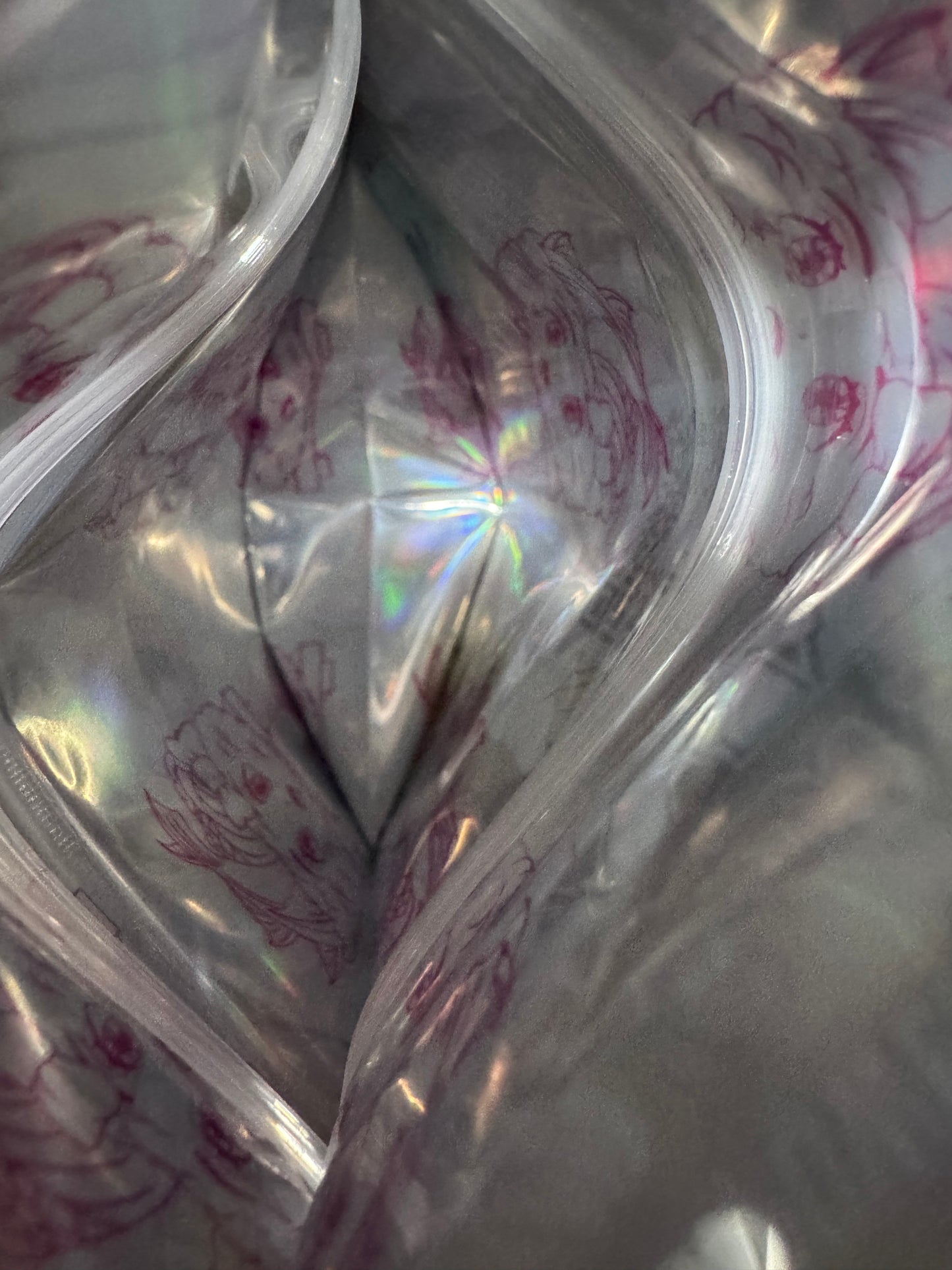 Pink Zushi Mylar Bags 3.5g The Ten Co