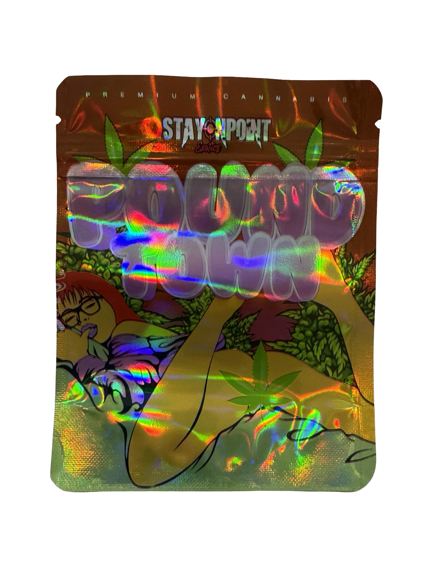 Pound Town Mylar Bags 3.5g Stay Onpoint