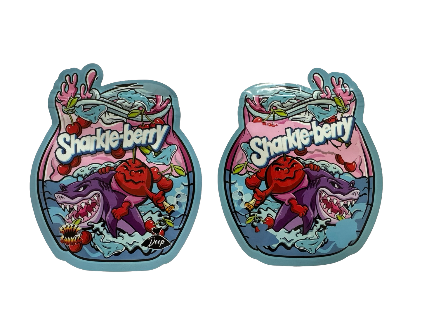 Sharkle-berry (original) Mylar Bags 3.5g Deep in the Bag