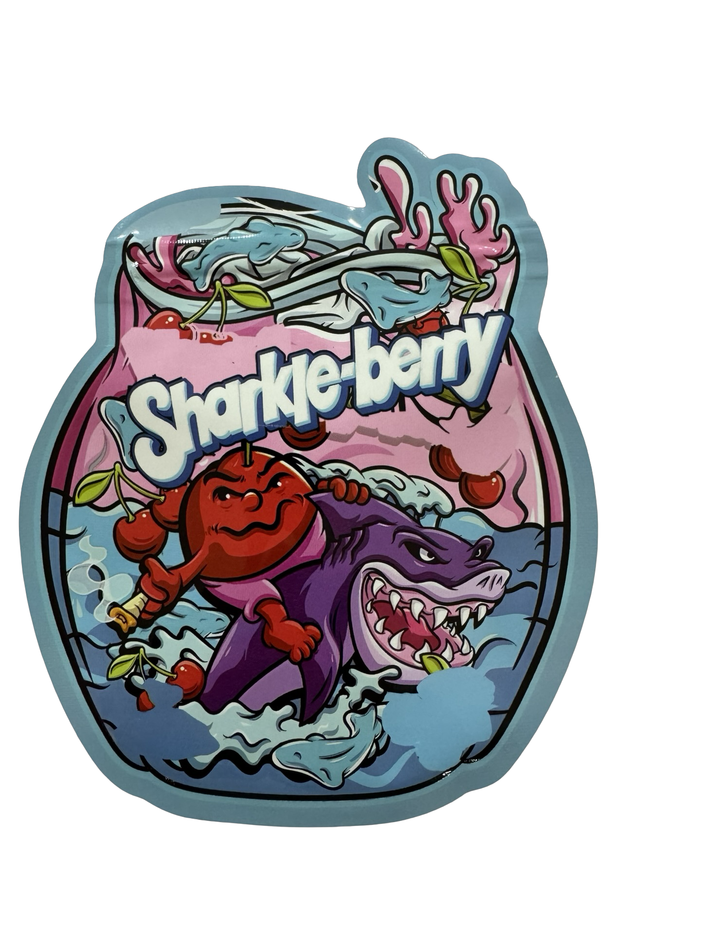 Sharkle-berry (original) Mylar Bags 3.5g Deep in the Bag