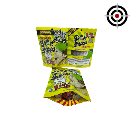 Sour Shizu Mylar Bags 3.5g The Ten Co — 3.5g pre‑printed mylar bag — front