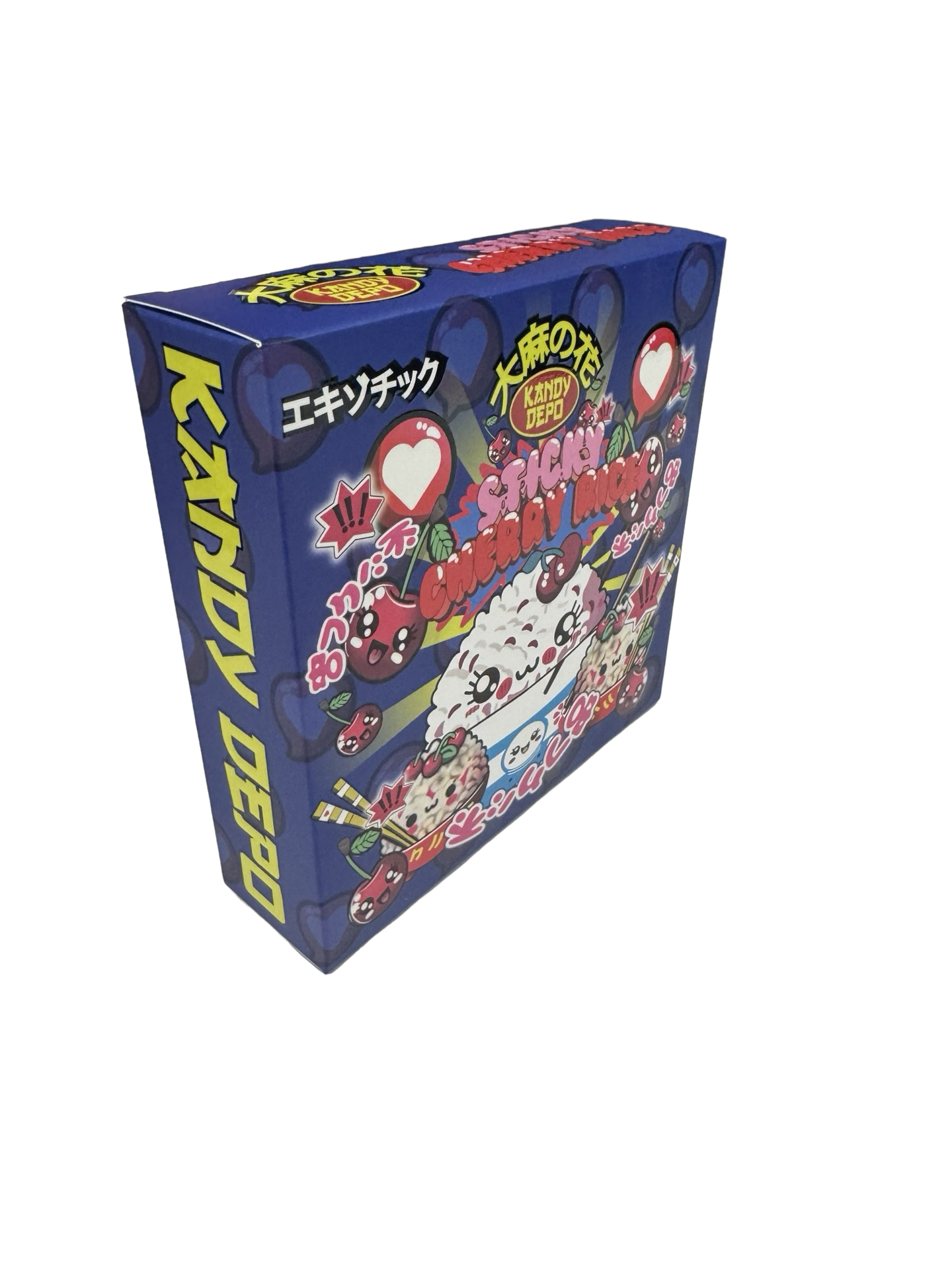 Sticky Cherry Rice 3.5g Mylar Bags & Boxes Kandy Depot