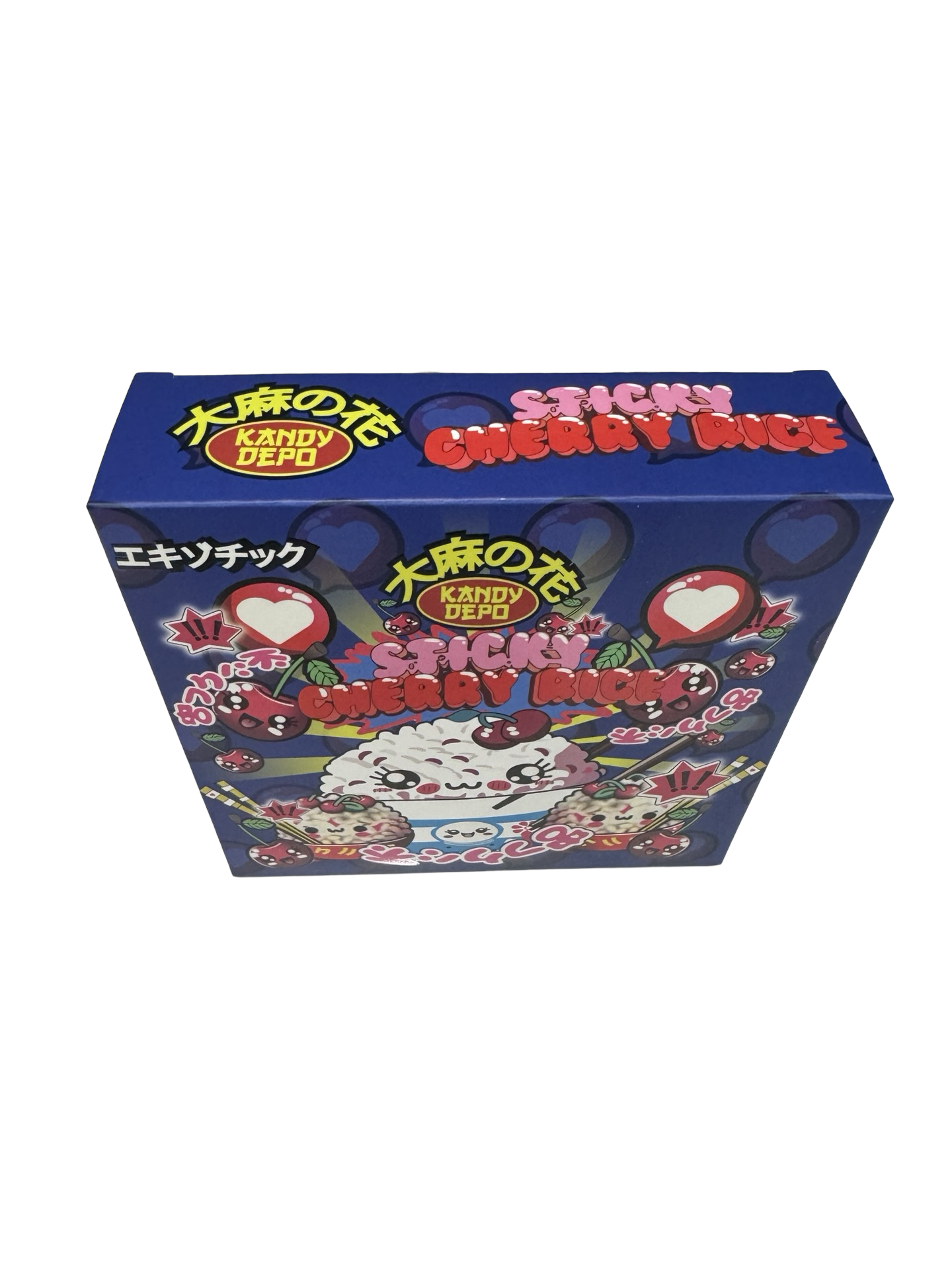 Sticky Cherry Rice 3.5g Mylar Bags & Boxes Kandy Depot
