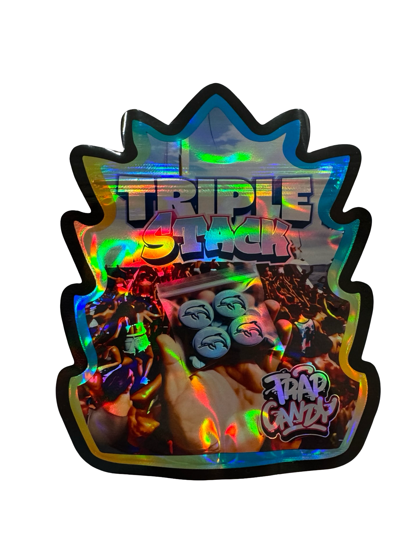 Triple Stack Mylar Bags 3.5g Trap Candy