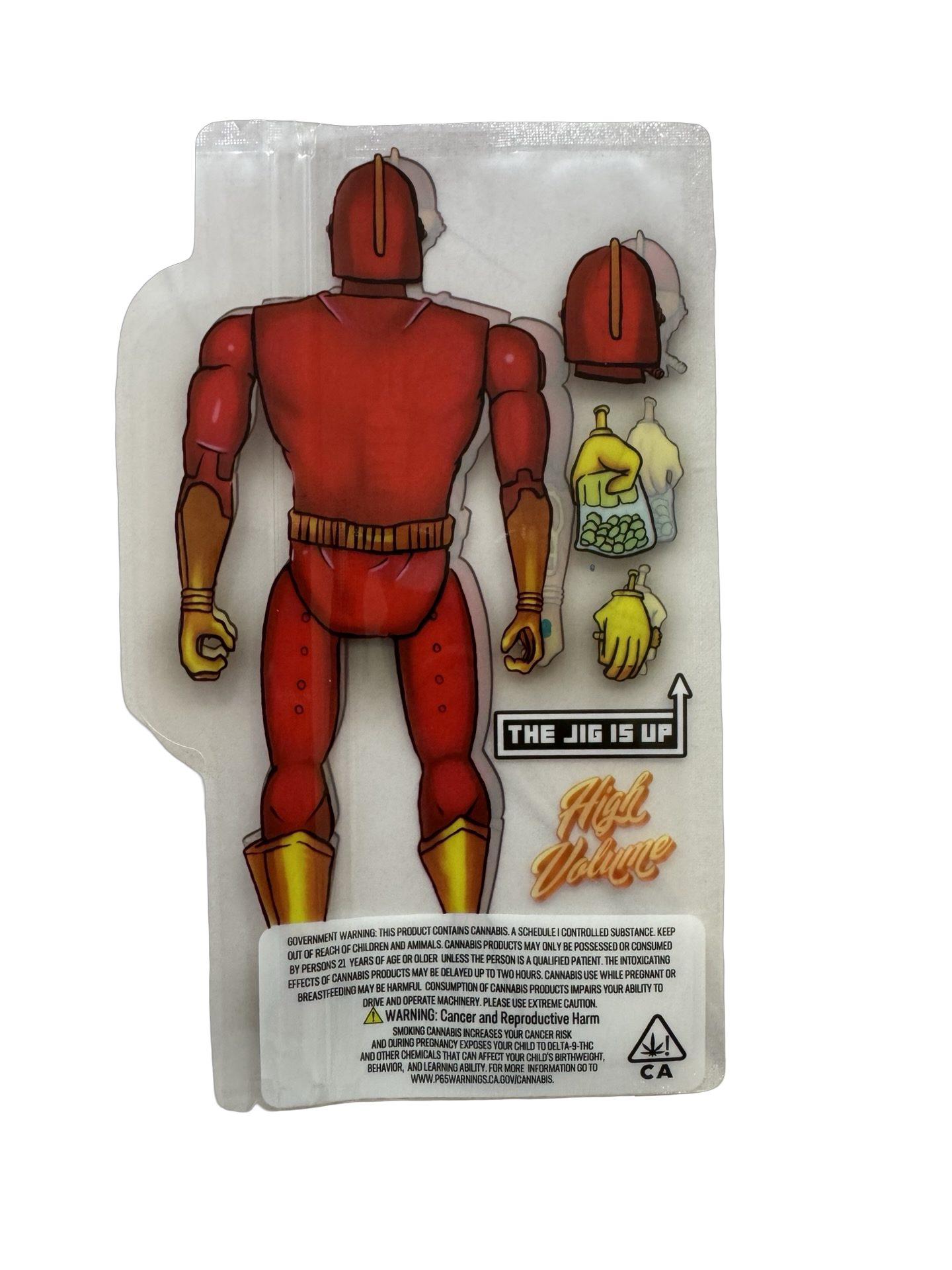 Turbo Man Mylar Bags 3.5g High Volume