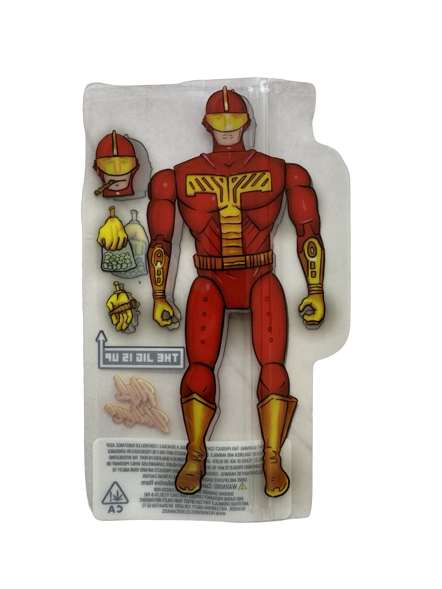 Turbo Man Mylar Bags 3.5g High Volume