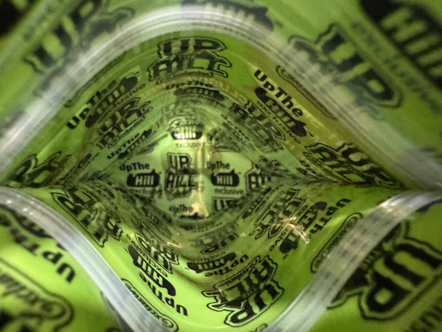 Unlimited Terps Mylar Bags 3 5G Up The Hill Exclusive — 3.5g pre‑printed mylar bag — back