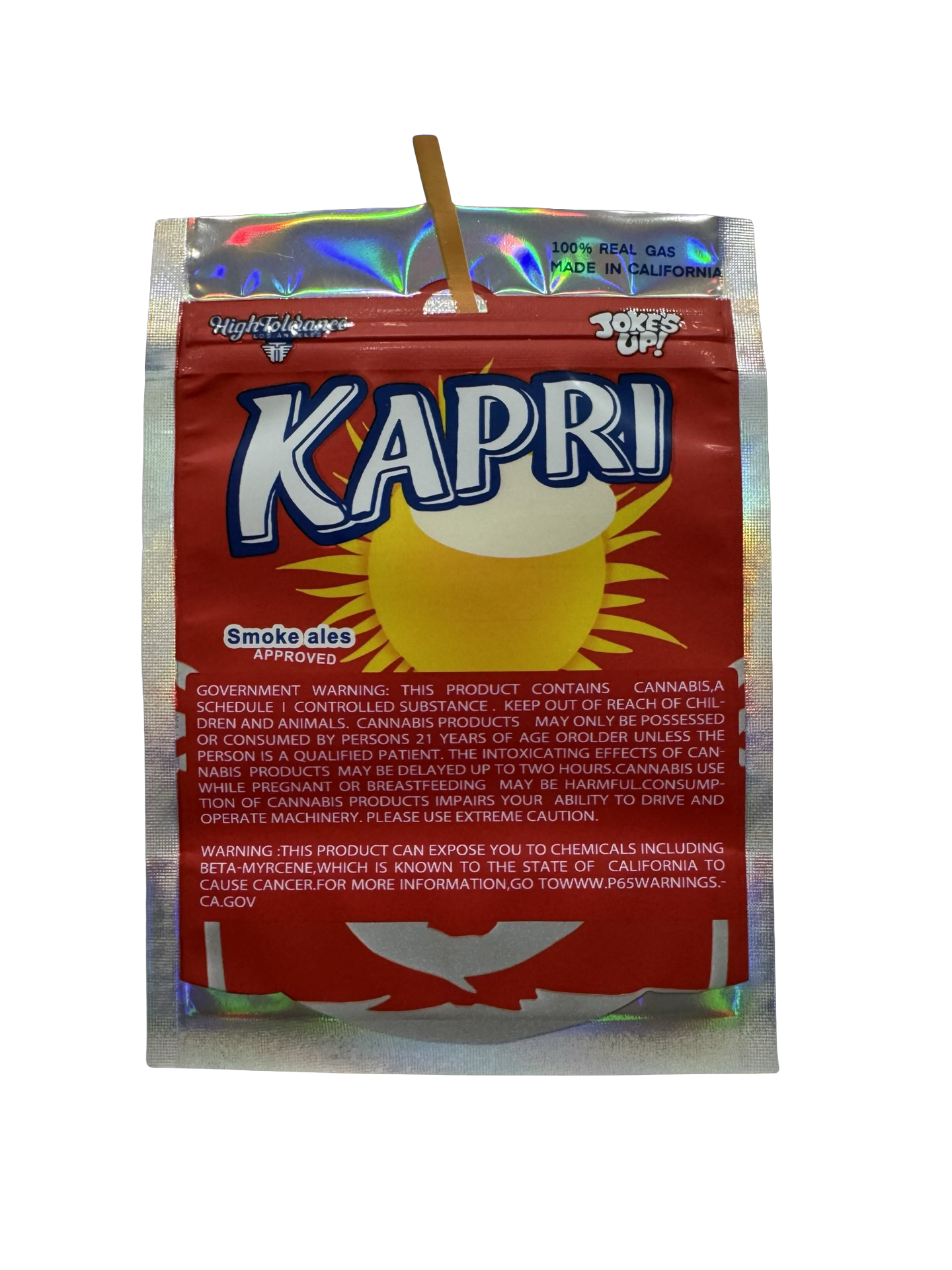Wild Cherry Kapri 3.5g Mylar Bags & Boxes High Tolerance