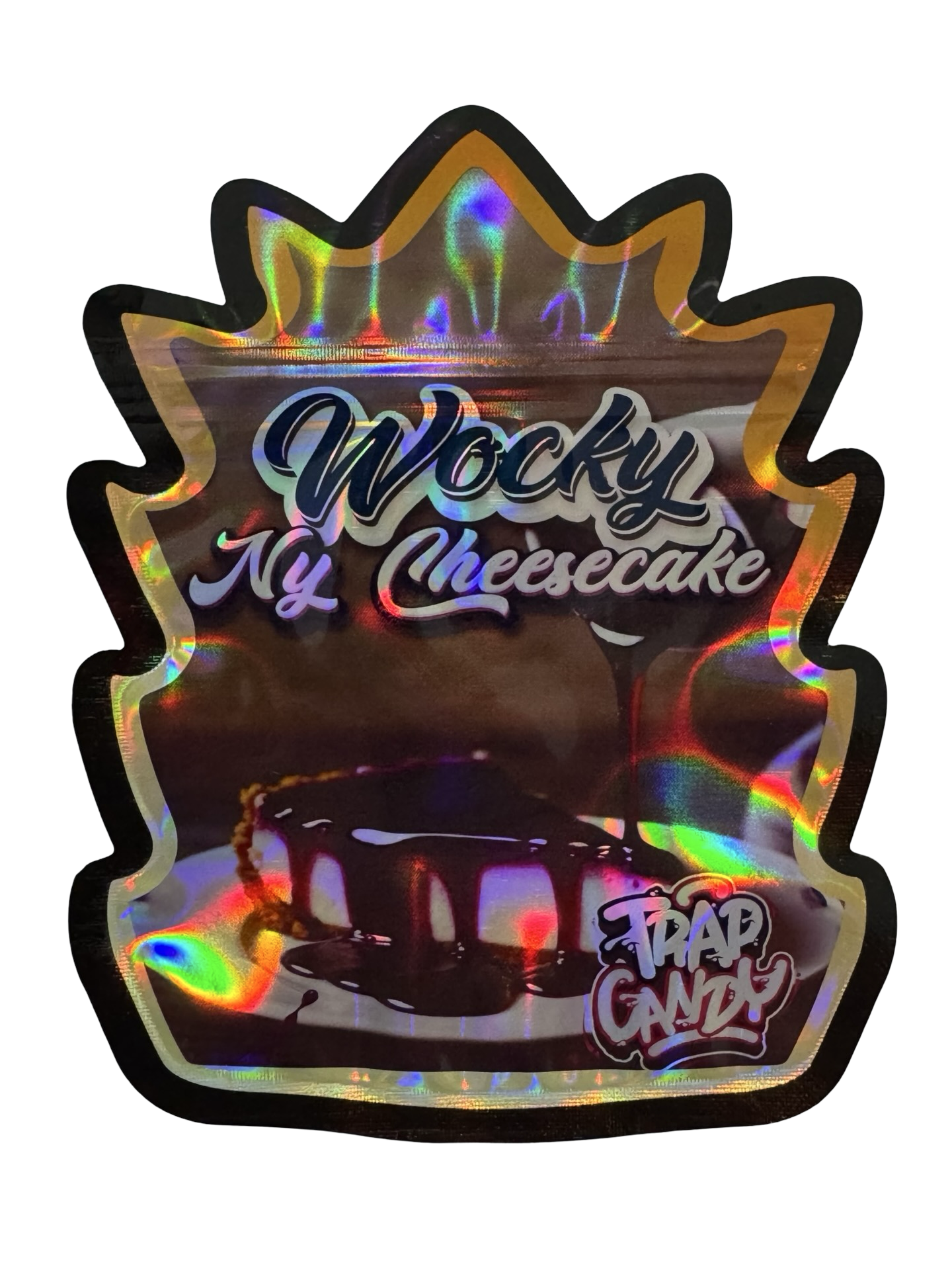 Wocky New York Cheesecake Mylar Bags 3.5g Trap Candy