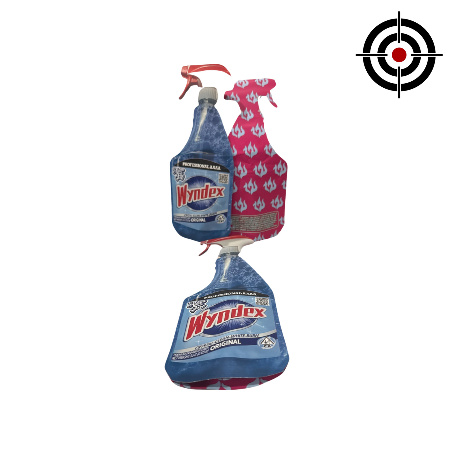 Wyndex Mylar Bags 3.5g 12 Alarm Fire — 3.5g pre‑printed mylar bag — overview (front, back & gusset)