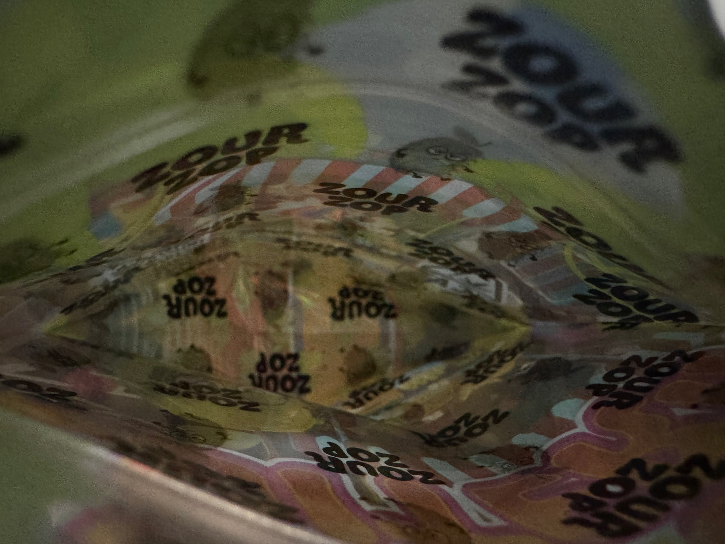 Zop’s Fruiteria Mylar Bags 3.5g Zour Zop