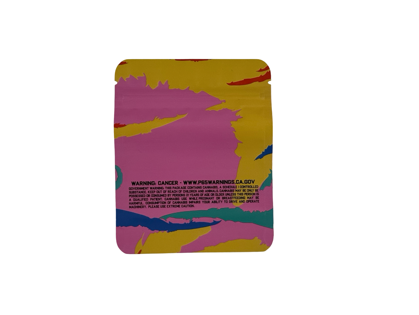 La Chron 3.5g Mylar Bags Big Als — back