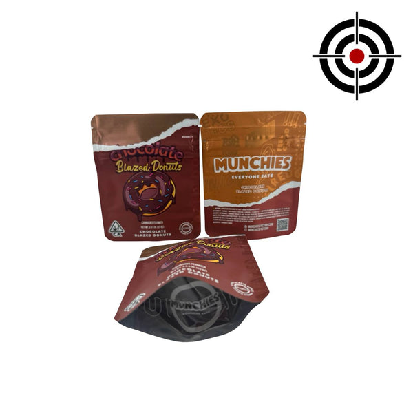 Chocolate Blazed Donuts 3.5g Mylar Bags Munchies