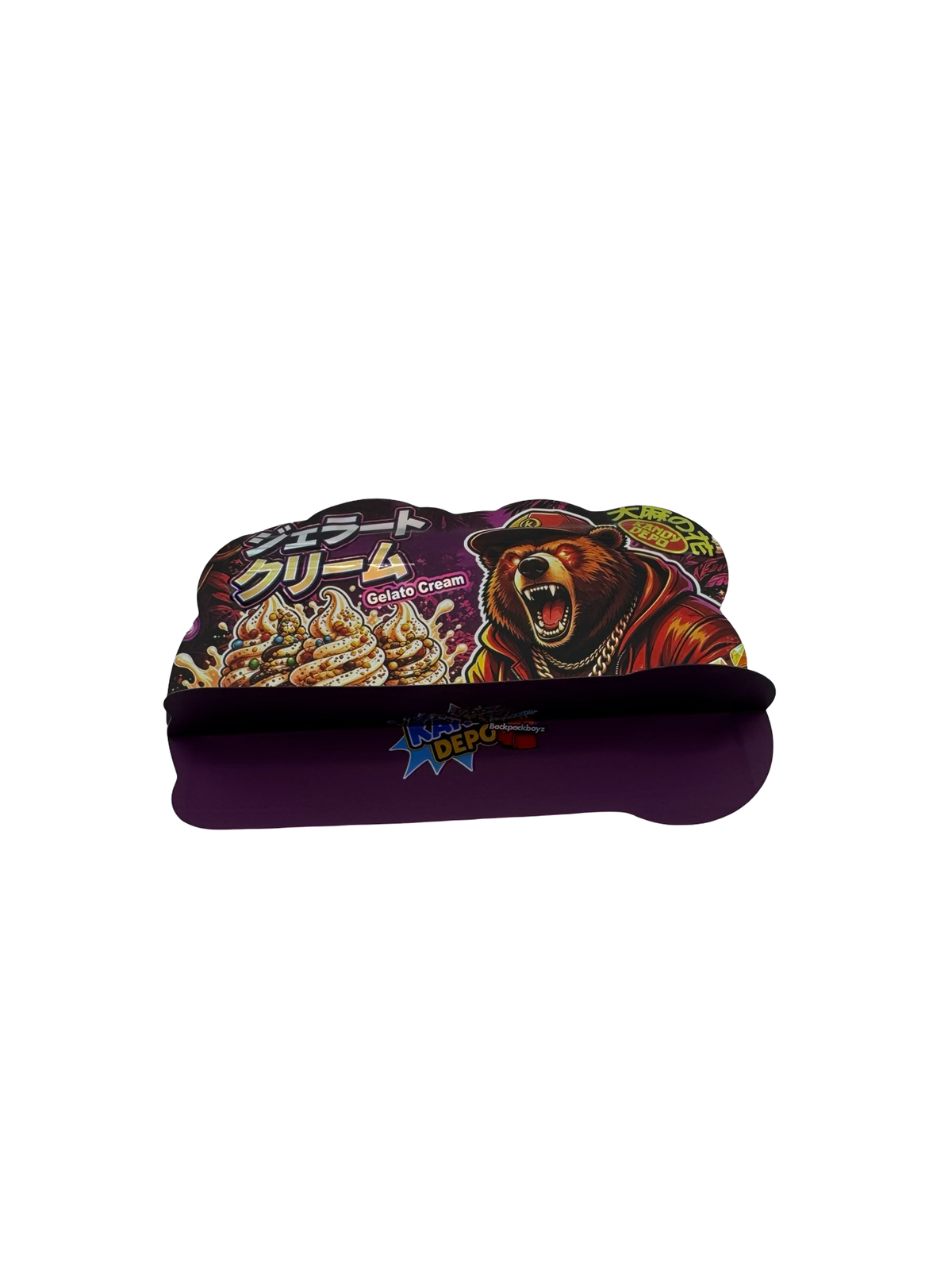 Gelato Cream Kandy Depo mylar bag printed gusset