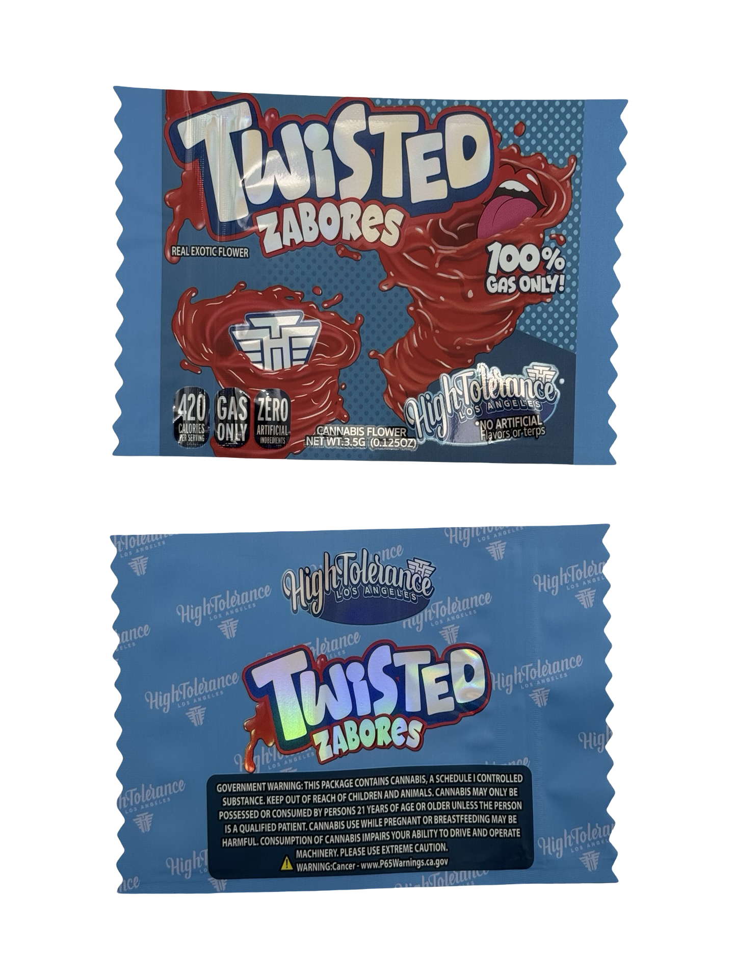 Twisted Zabores 3.5g Mylar Bags | High Tolerance – Fire Mylar