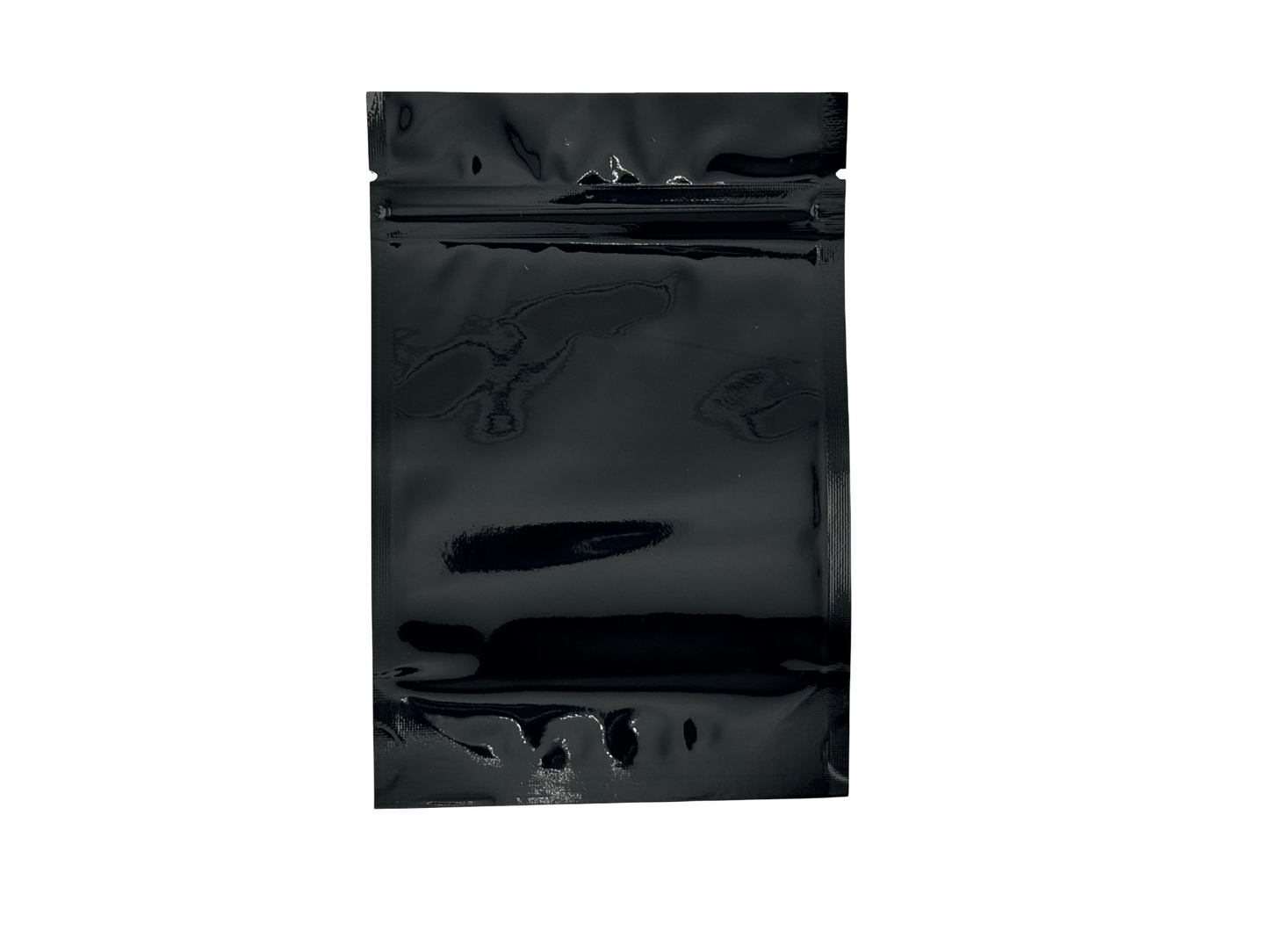Waffle House Syrup mylar bag — glossy black back