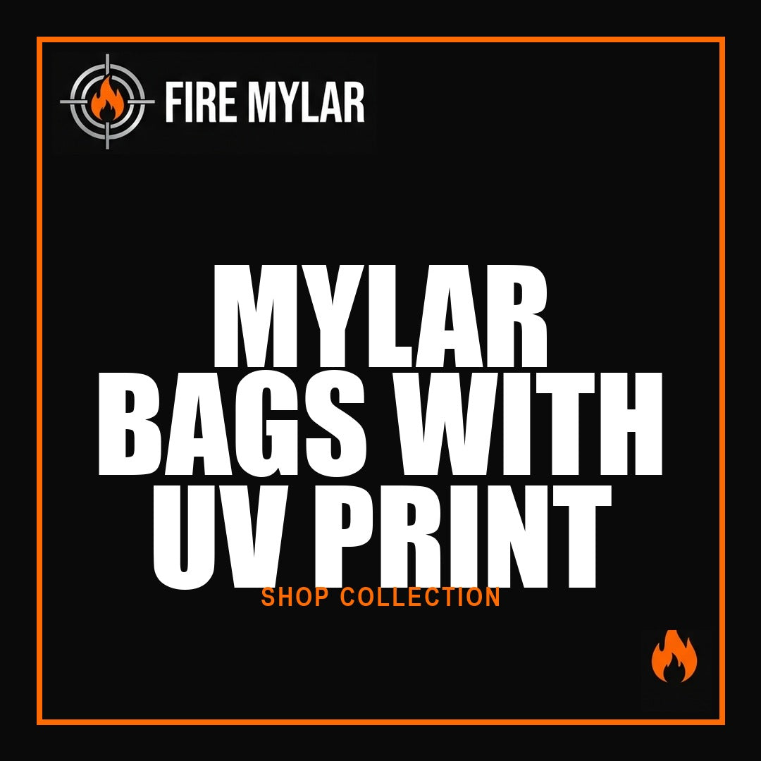 MYLAR BAGS WITH UV PRINT