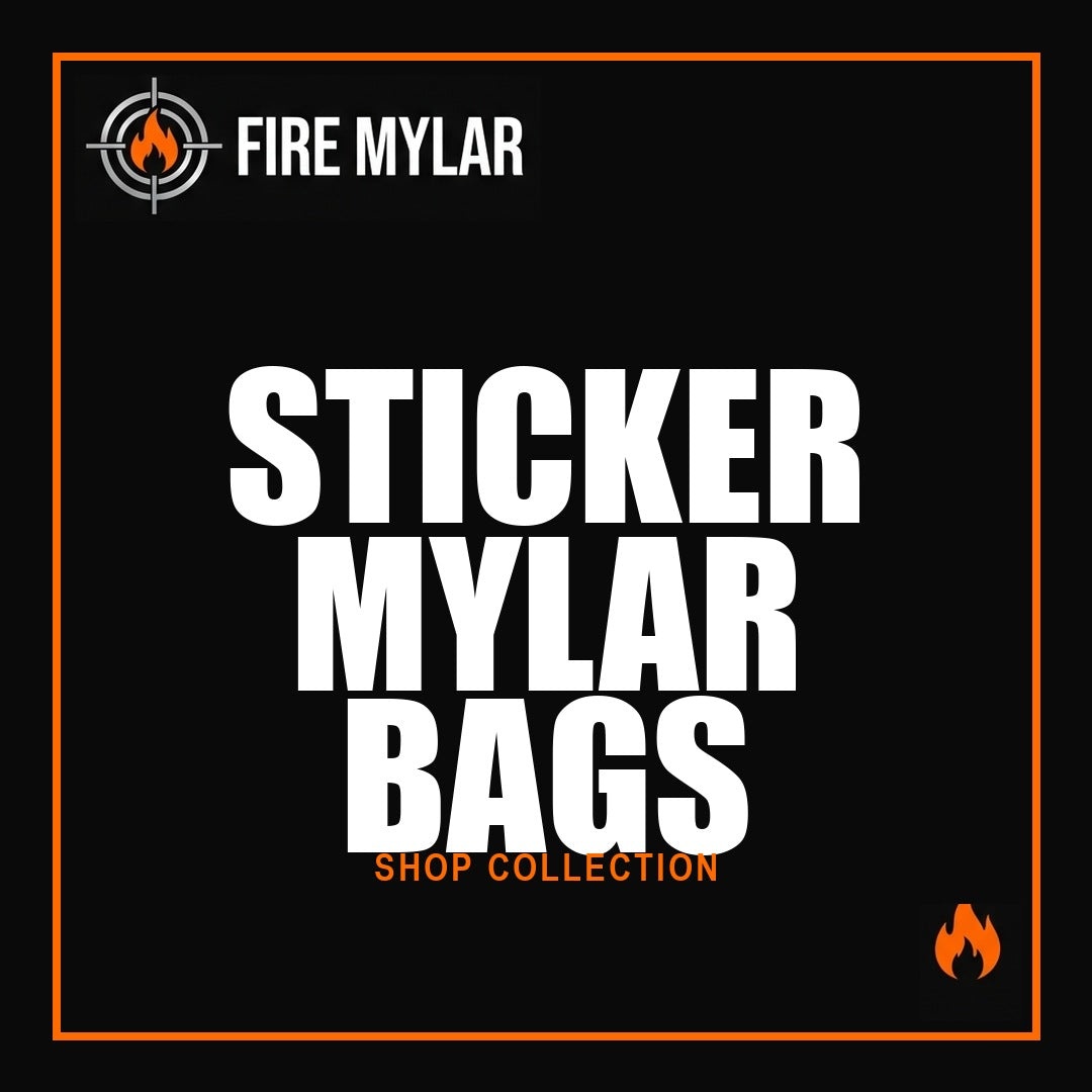 STICKER MYLAR BAGS