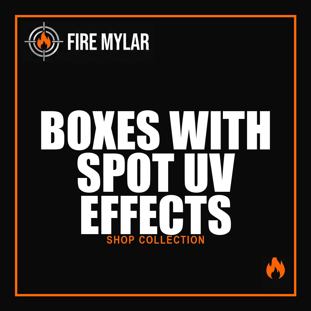 BOXES WITH SPOT UV EFFECTS