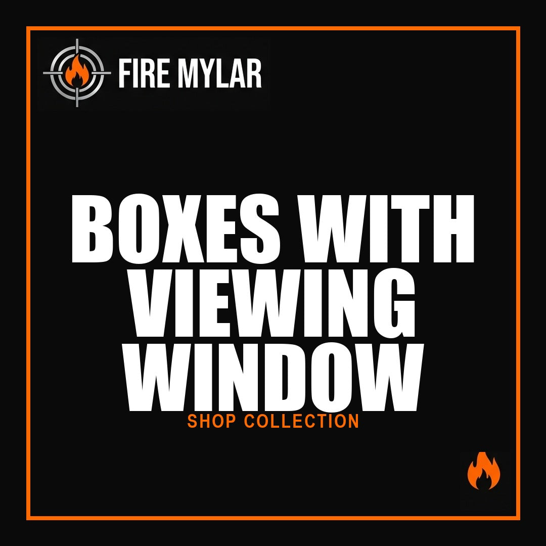 BOXES WITH VIEWING WINDOW